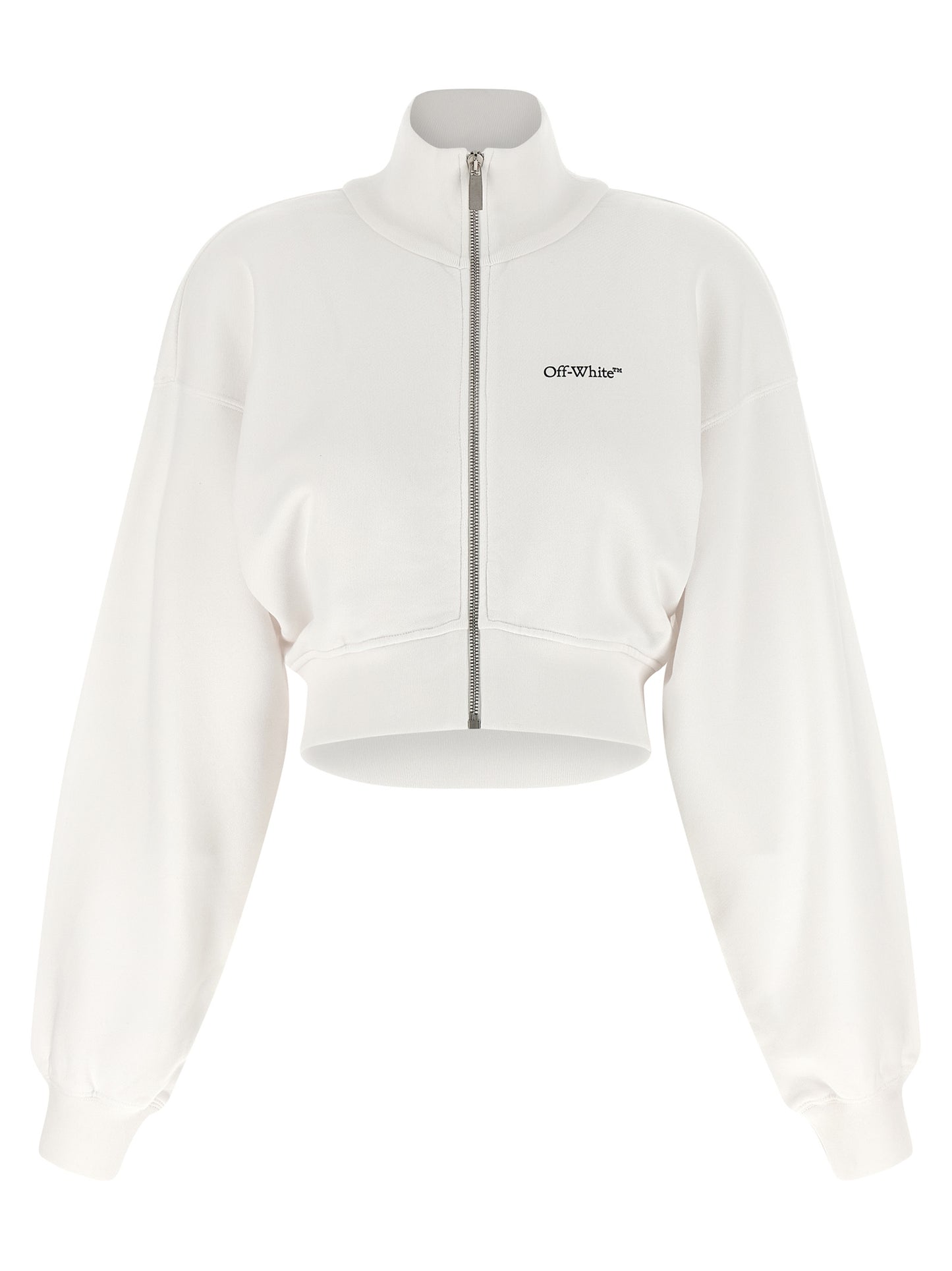 White Cotton Sweatshirt