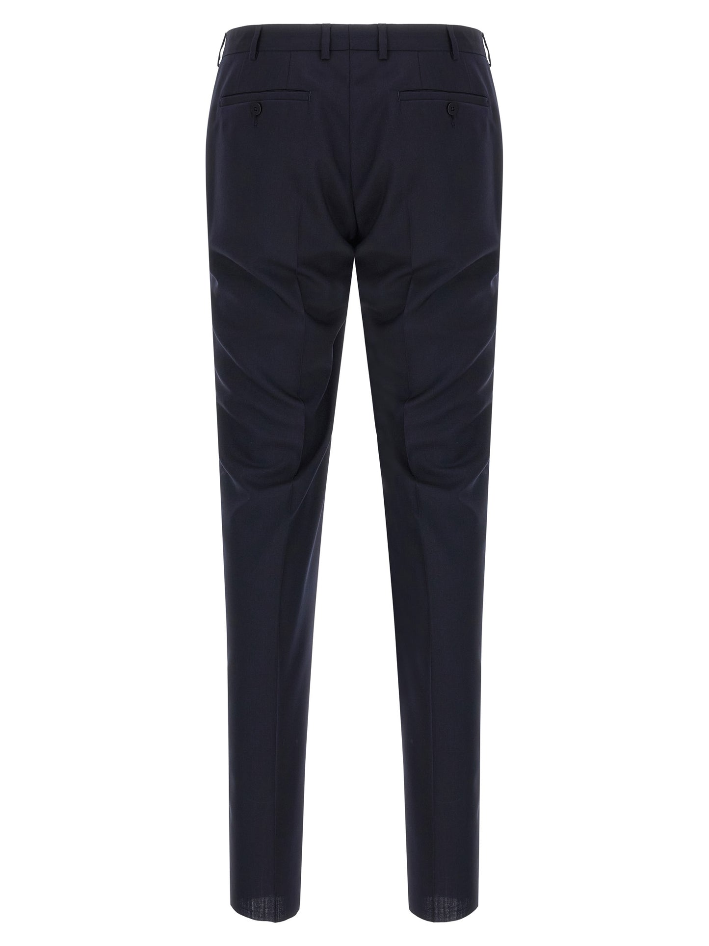 Blue Wool Two-Piece Suit
