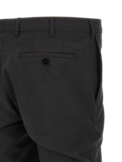 Gray Viscose Two-Piece Suit