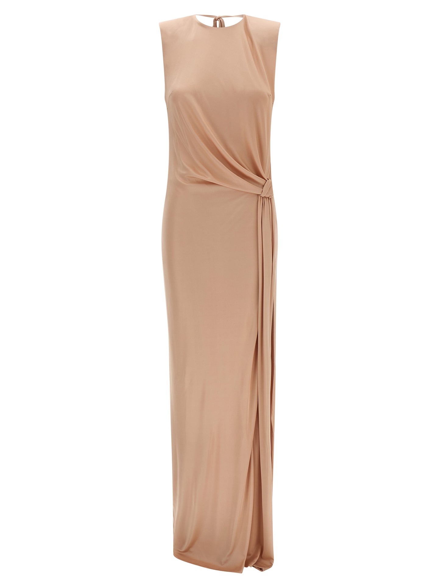 Multicolor Viscose Long Dress