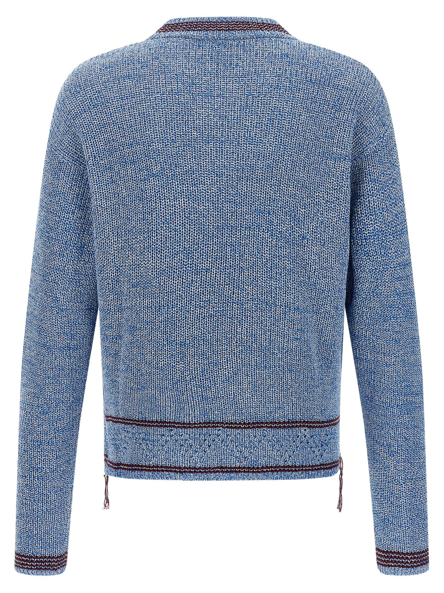 Blue Cotton Cardigan