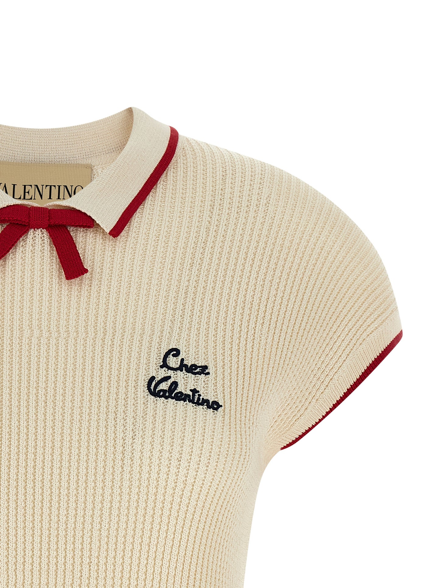 Beige Cotton Shortsleeve Shirt