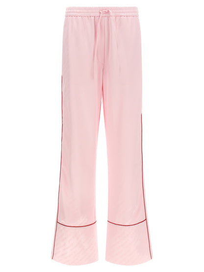 Multicolor Viscose Casual Pants