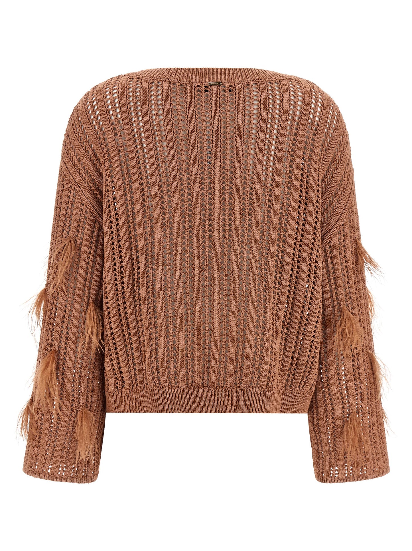 Brown Cotton Cardigan