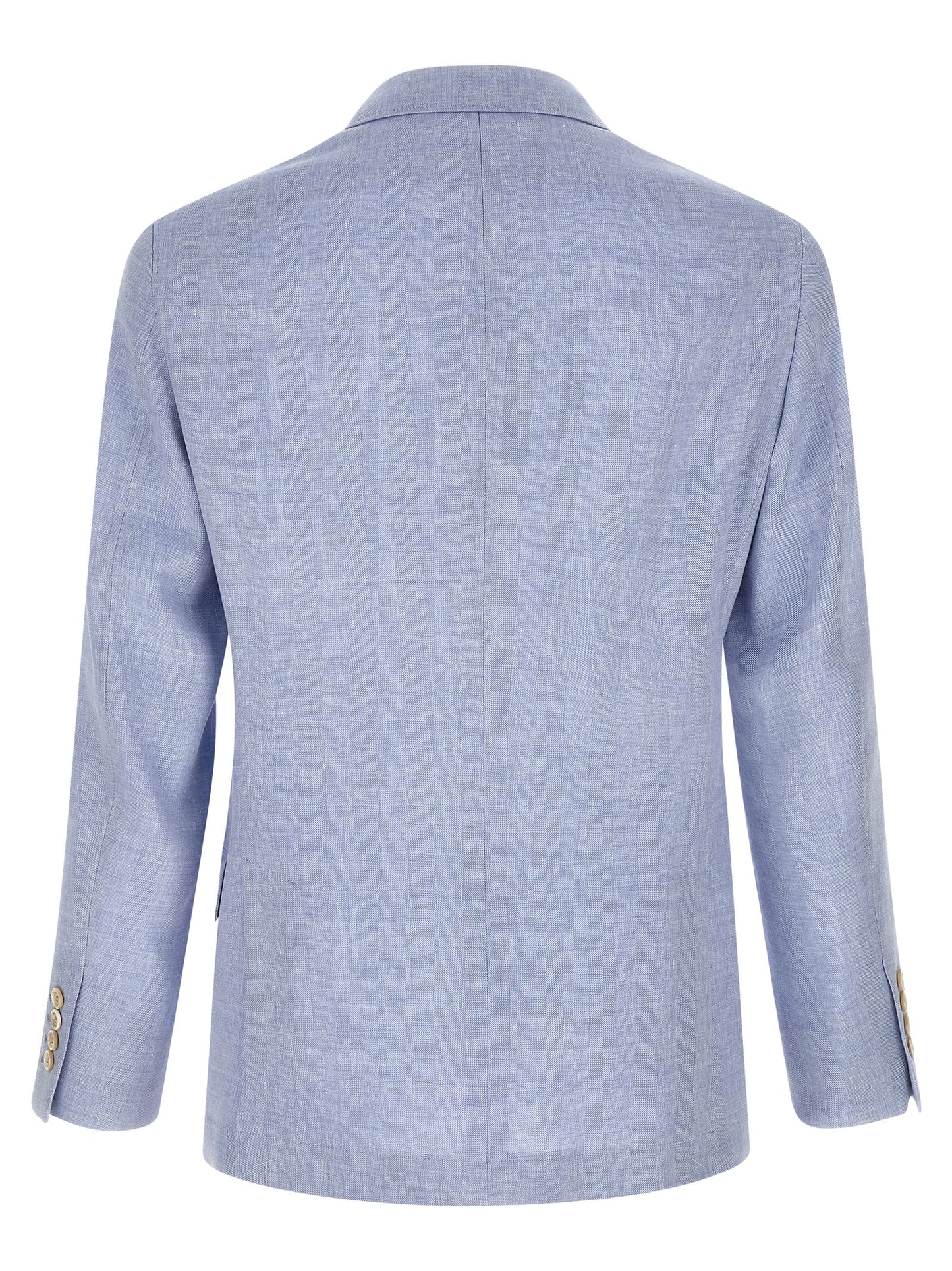 Blue Linen Blazer