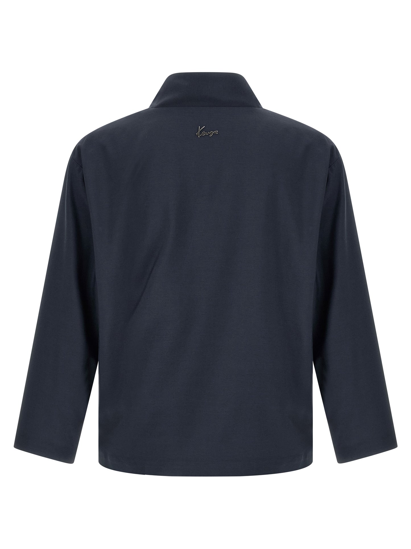 Blue Viscose Blazer