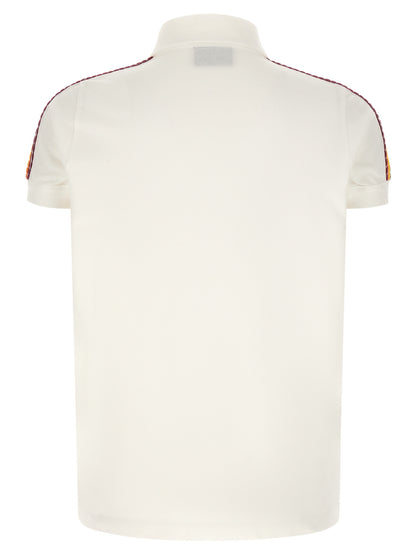 White Cotton Polo Shirt