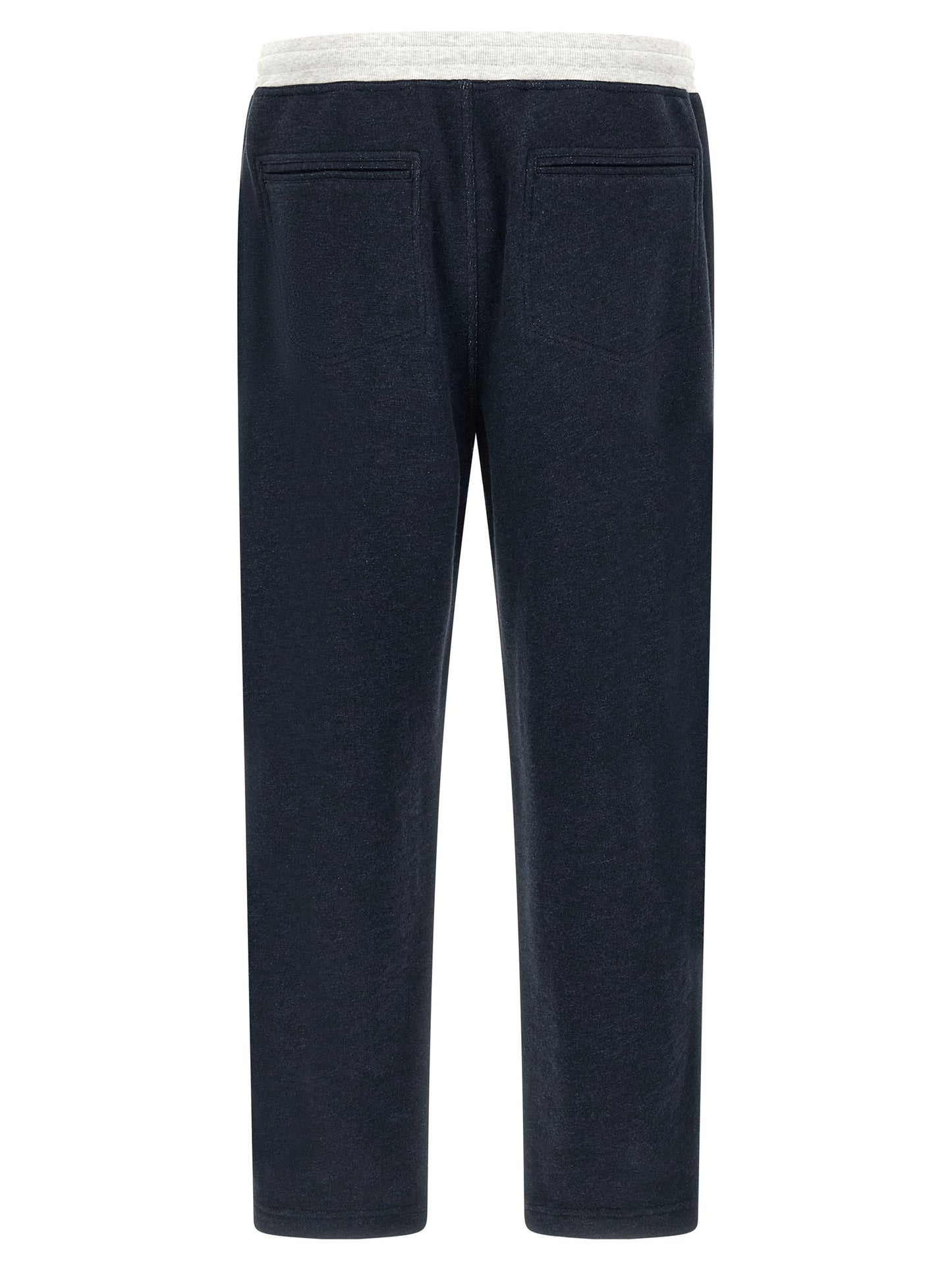 Blue Cotton Joggers (Workout Pants)