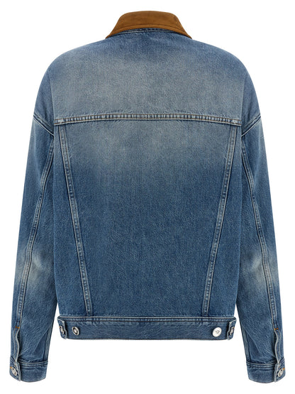 Blue Cotton Denim Jacket