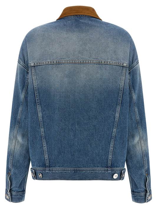 Blue Cotton Denim Jacket