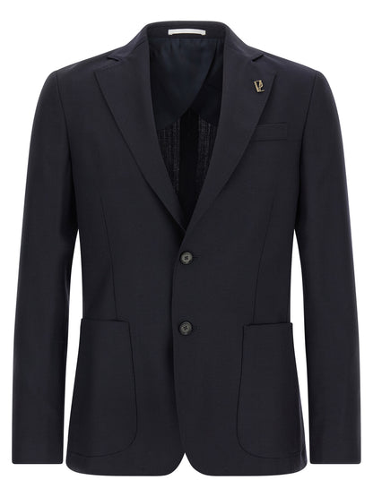 Blue Wool Blazer