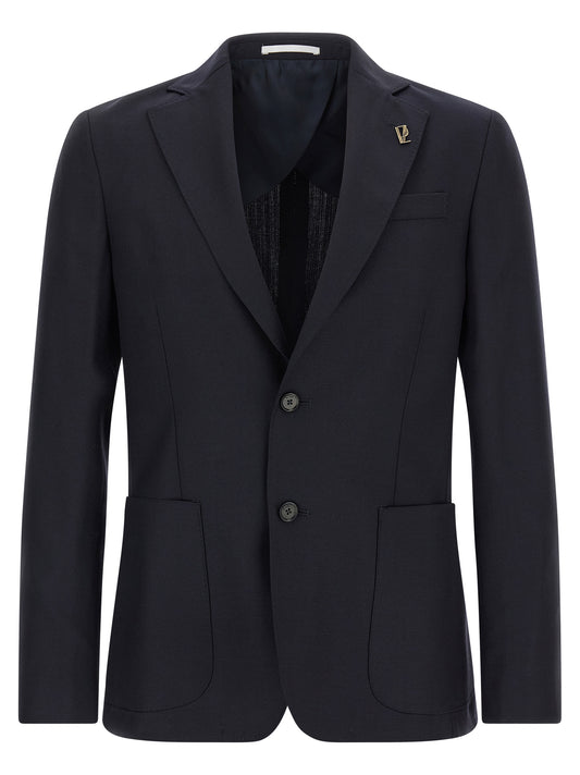 Blue Wool Blazer