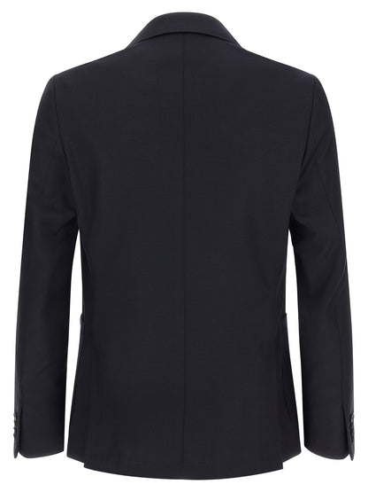 Blue Wool Blazer