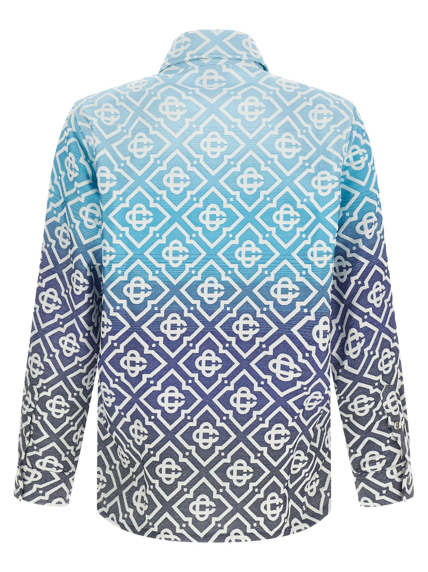 Blue Cotton Shell Jacket