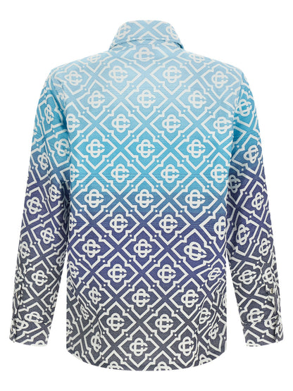 Blue Cotton Shell Jacket