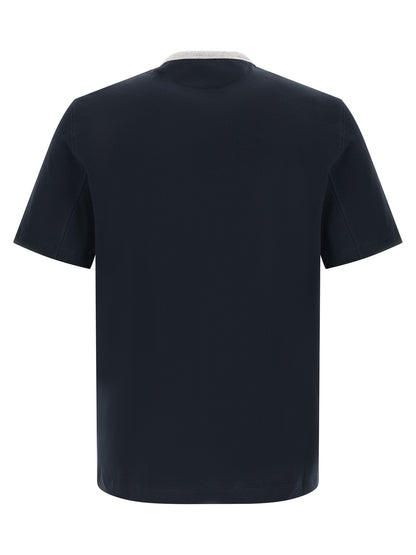 Blue Cotton T-Shirt