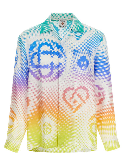 Multicolor Silk Blouse