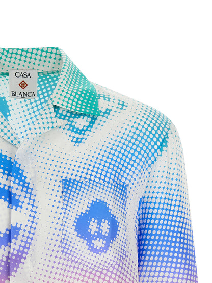 Multicolor Silk Blouse