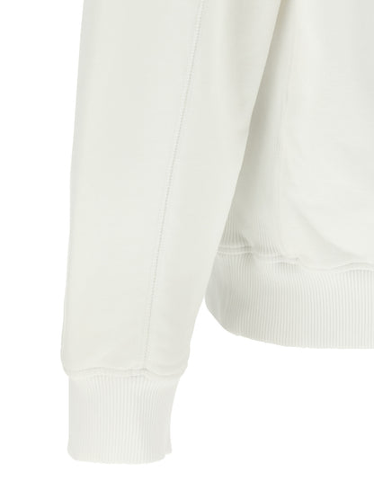 White Organic Cotton Sweatshirt