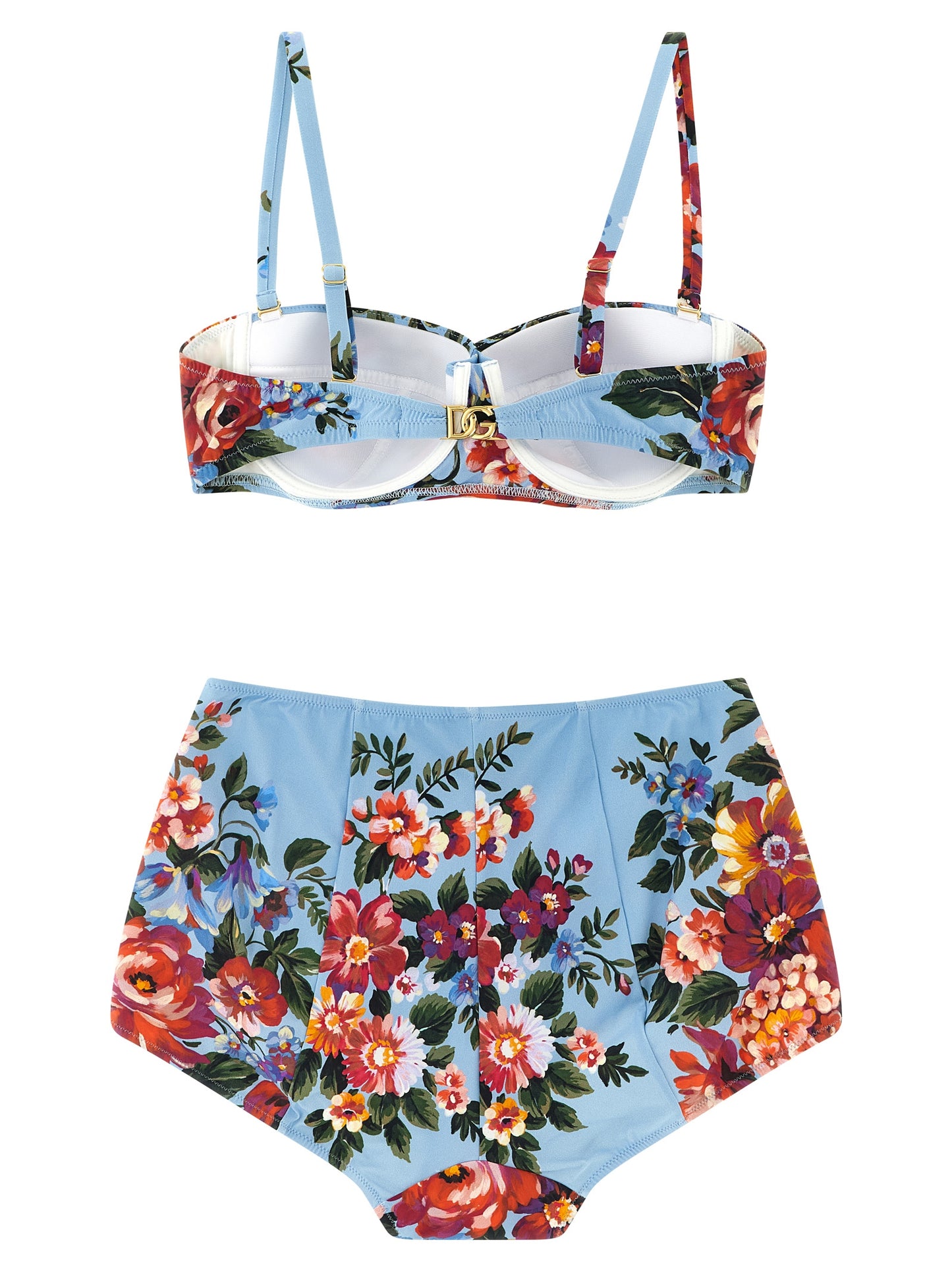 Blue Polyamide Bikini