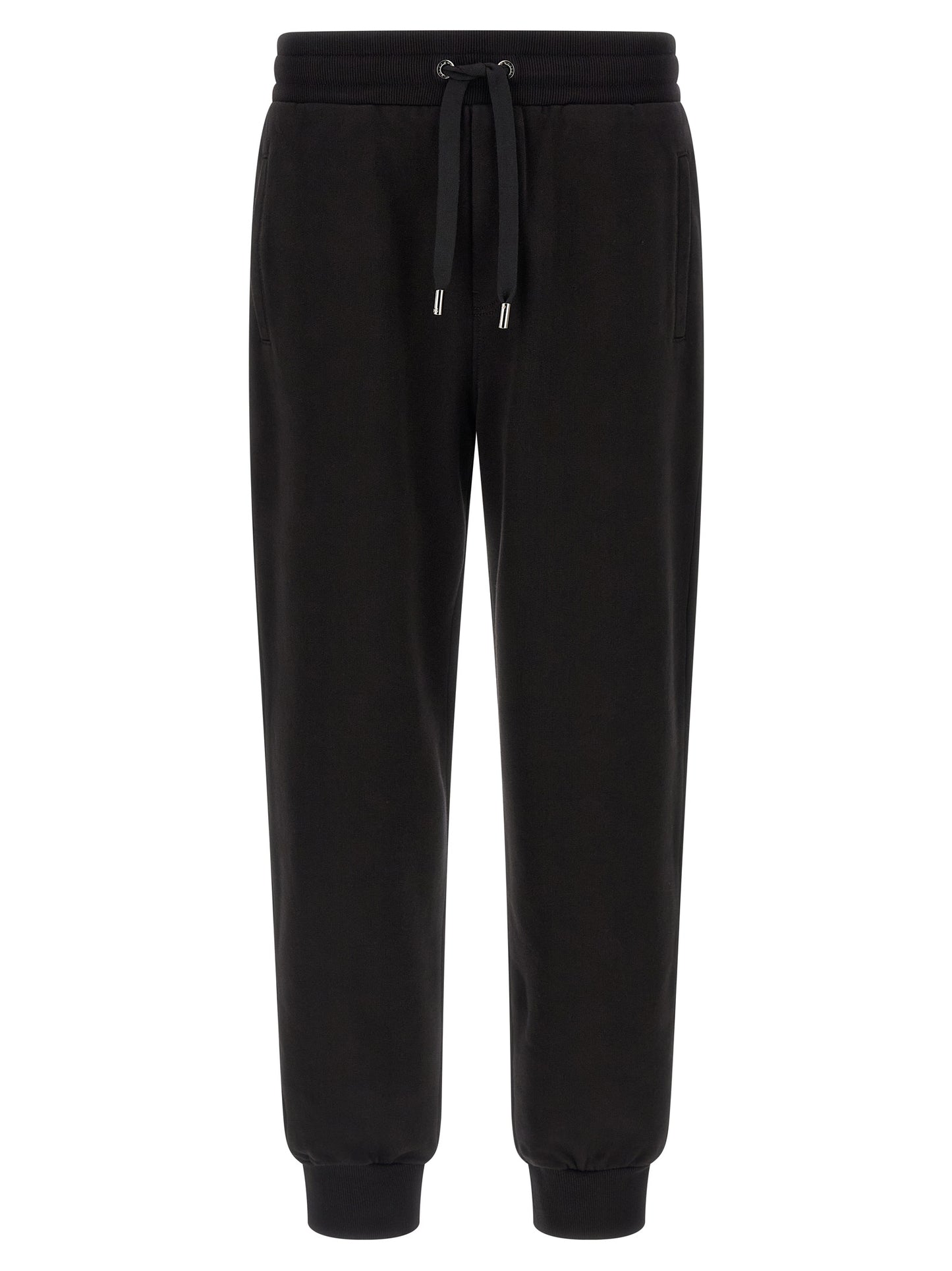 Black Cotton Joggers (Workout Pants)