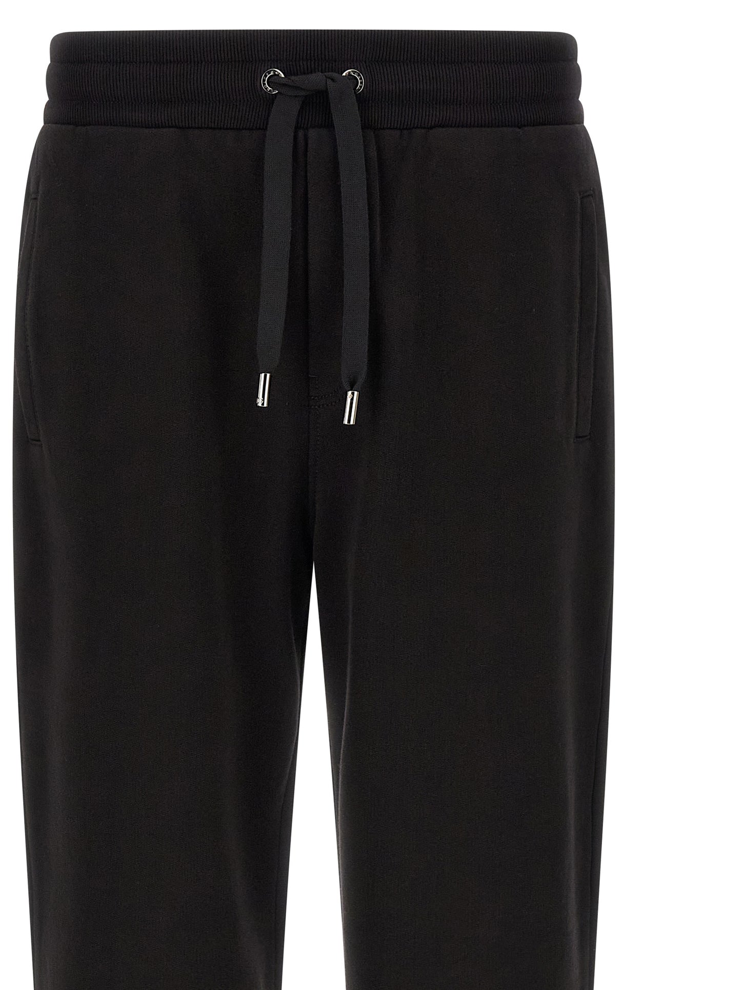 Black Cotton Joggers (Workout Pants)