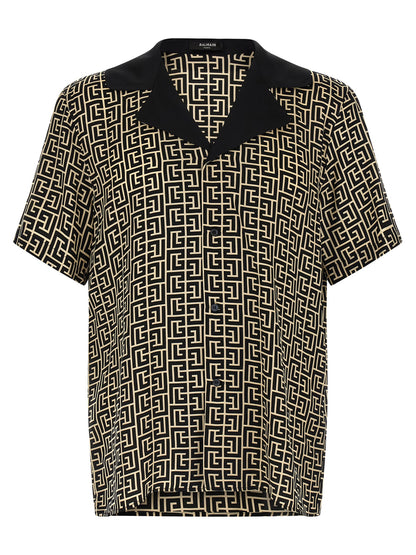 Bicolor Viscose Blouse