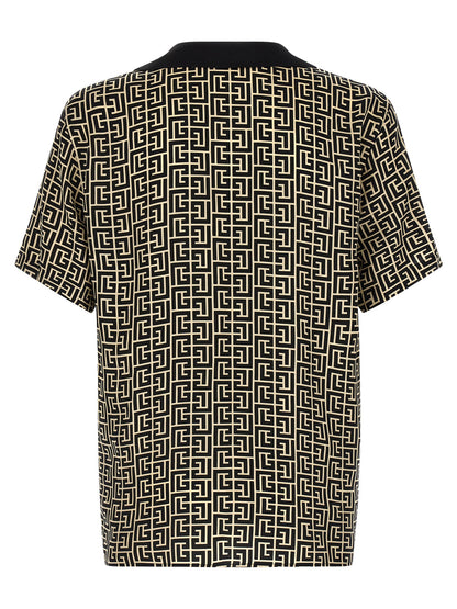 Bicolor Viscose Blouse