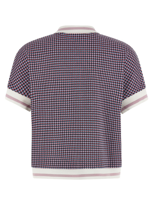 Multicolor Viscose Polo Shirt