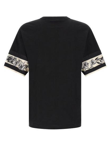 Black Cotton Long Sleeve T-Shirt