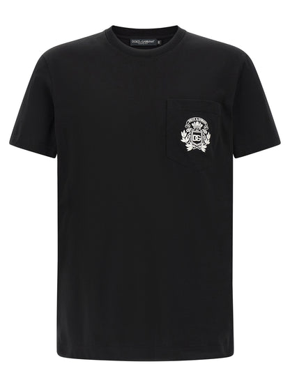 Black Cotton T-Shirt
