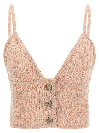 Multicolor Polyester Tank Tops