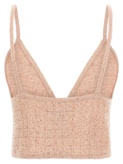Multicolor Polyester Tank Tops