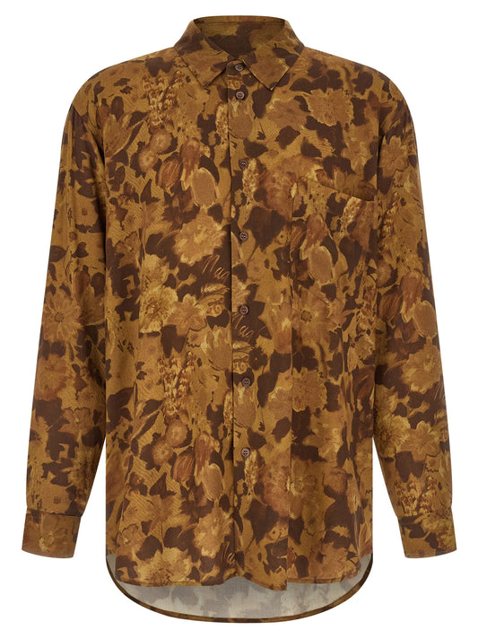 Brown Viscose Blouse