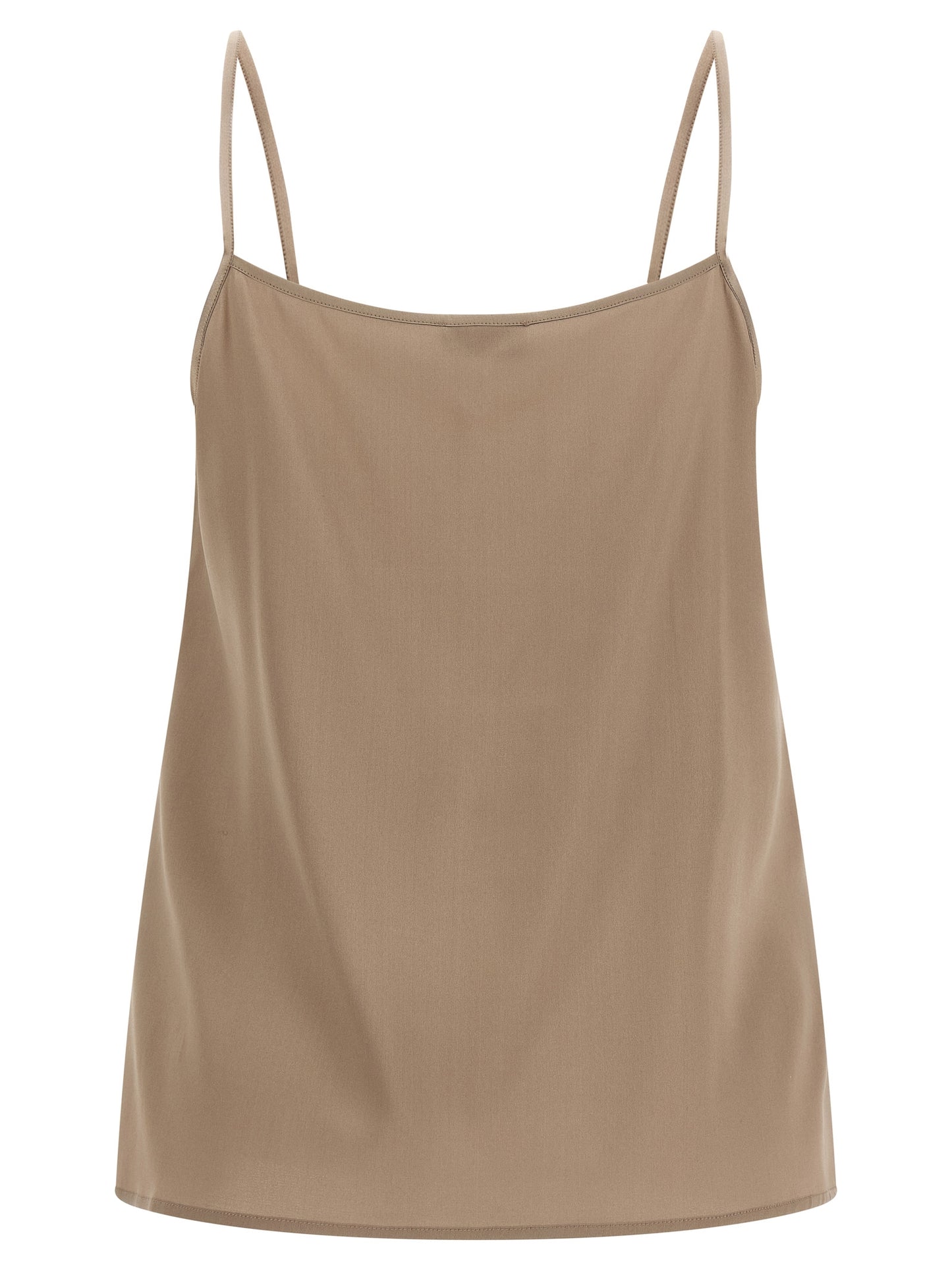 Brown Silk Blouse