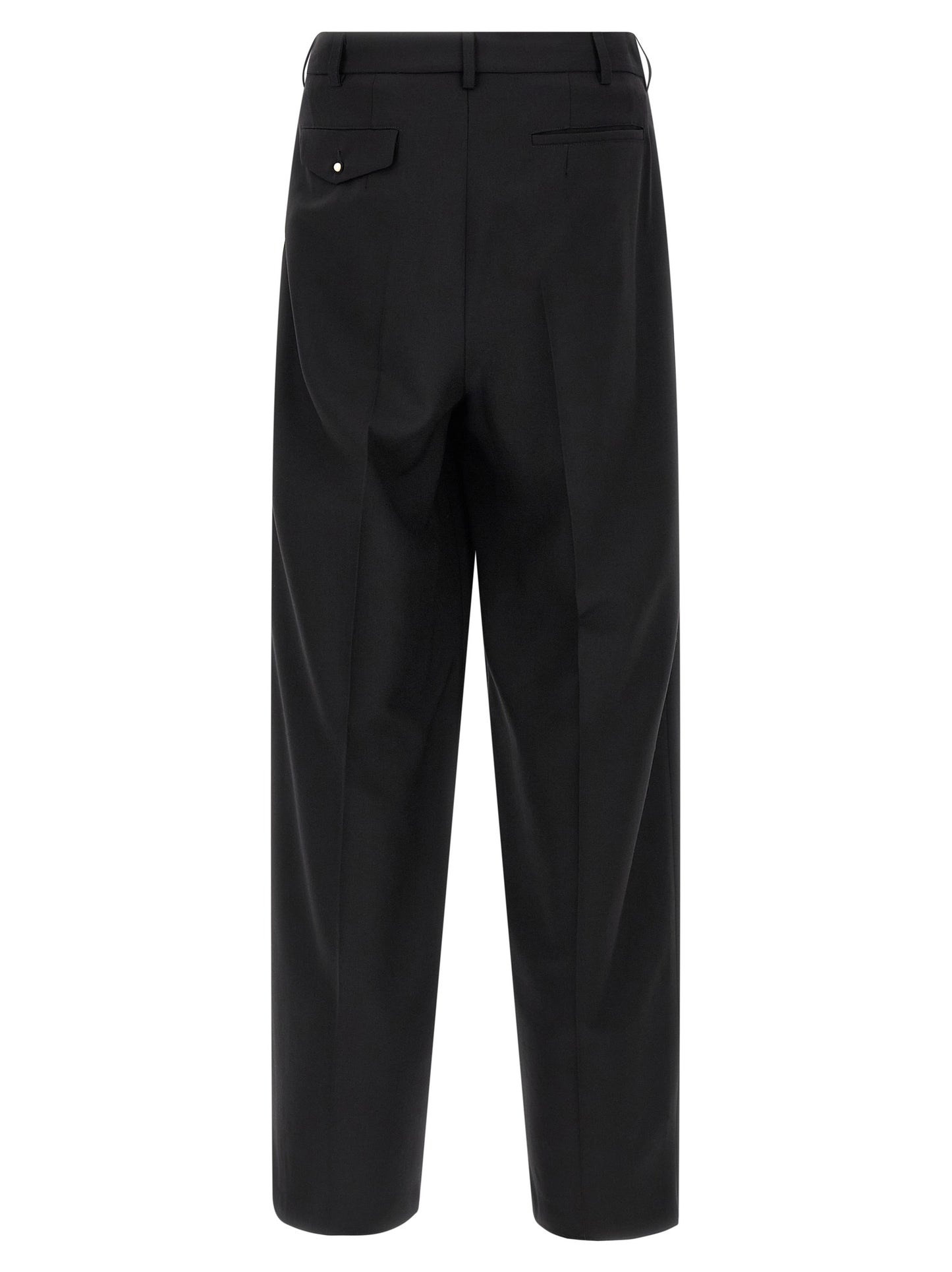 Black Wool Dress Pants