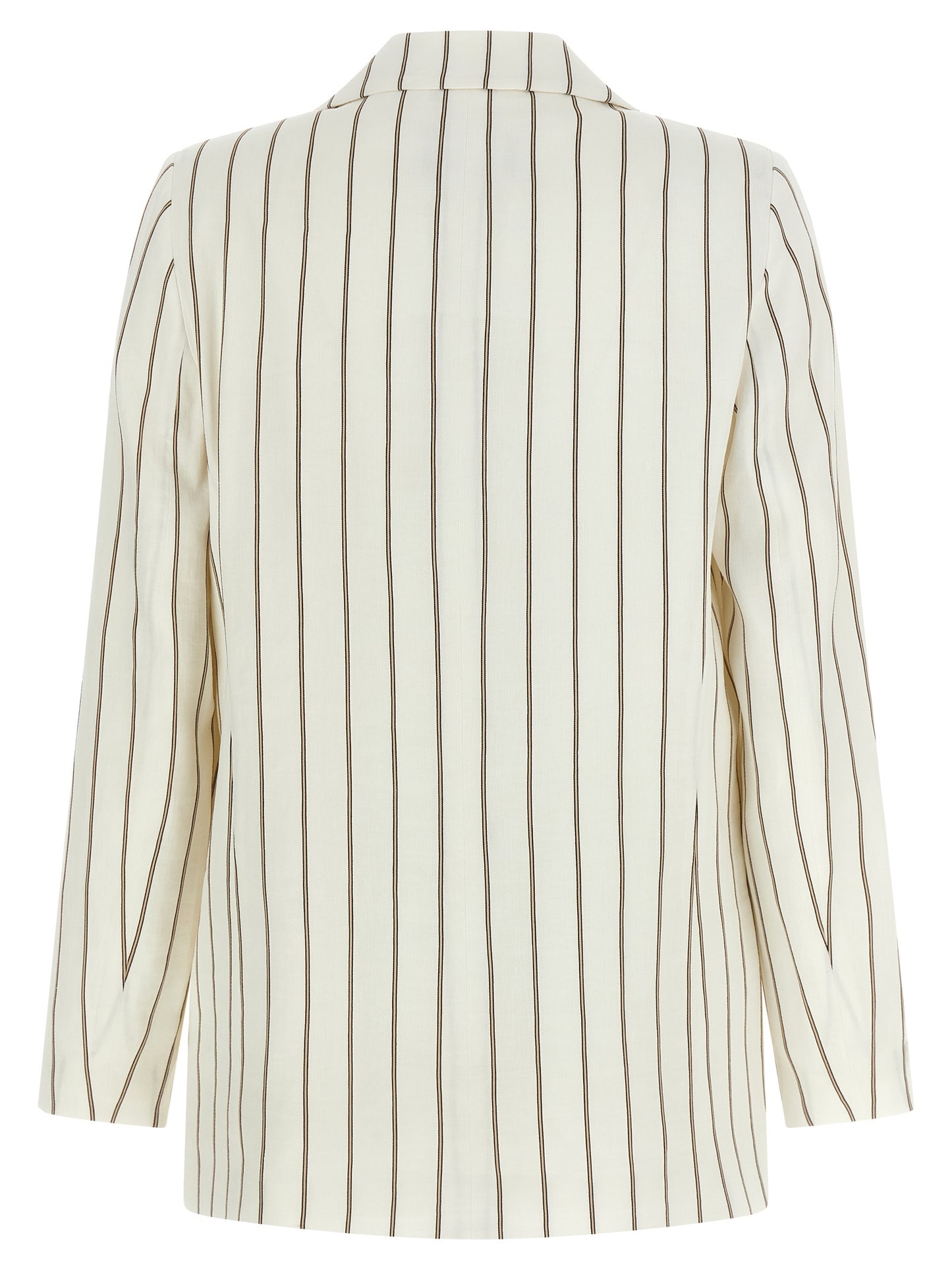 White Linen Blazer