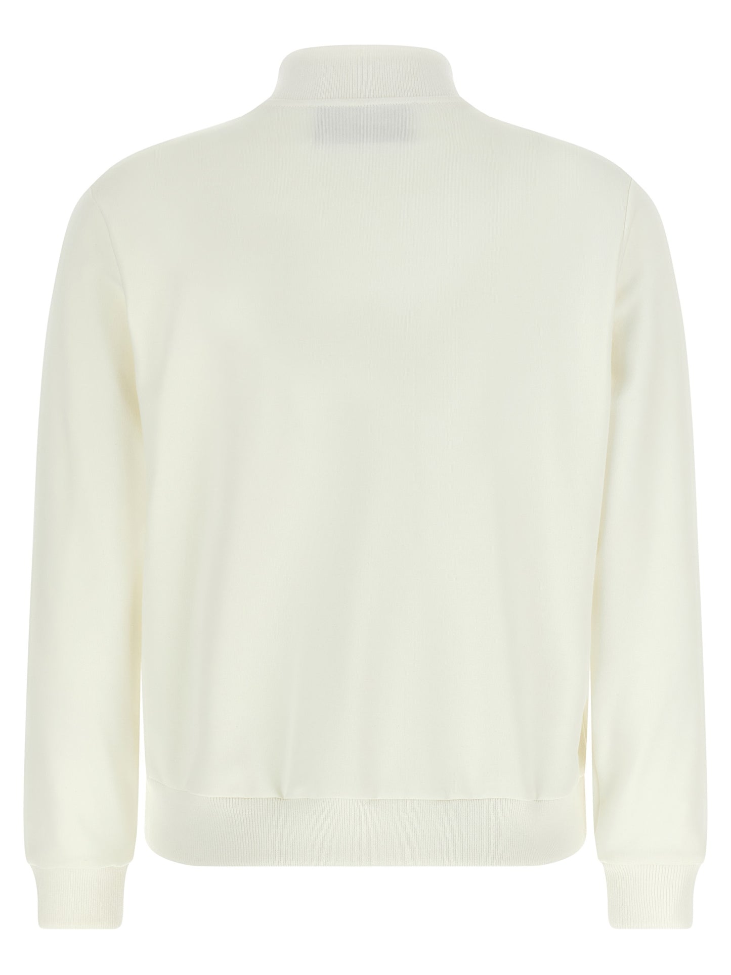 White Cotton Sweatshirt