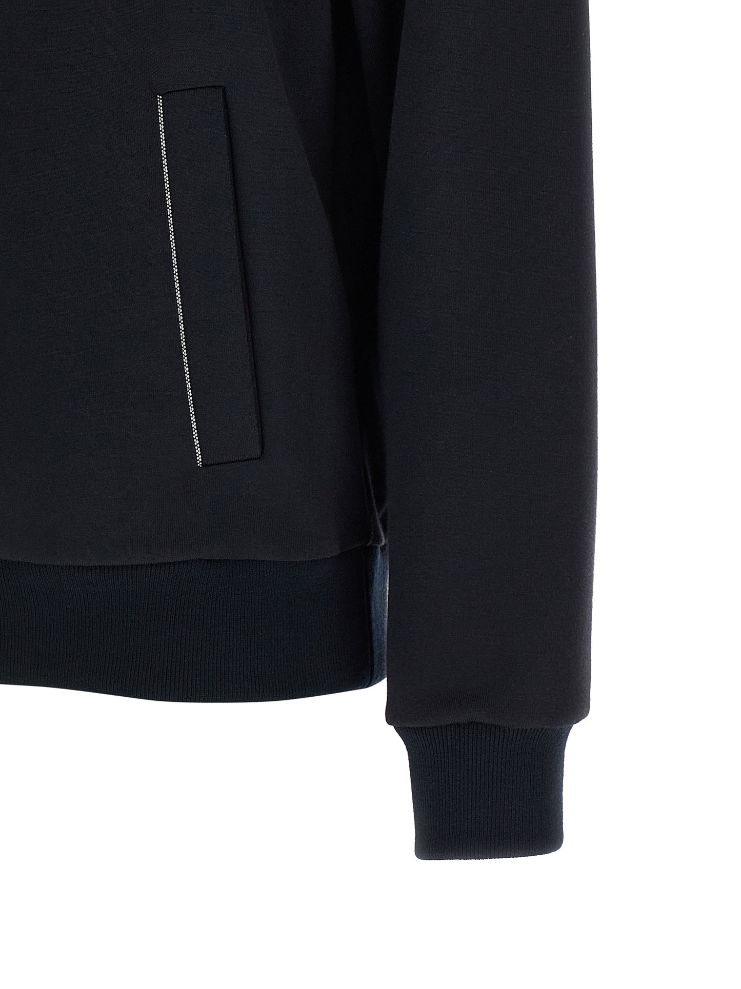 Blue Cotton Bomber