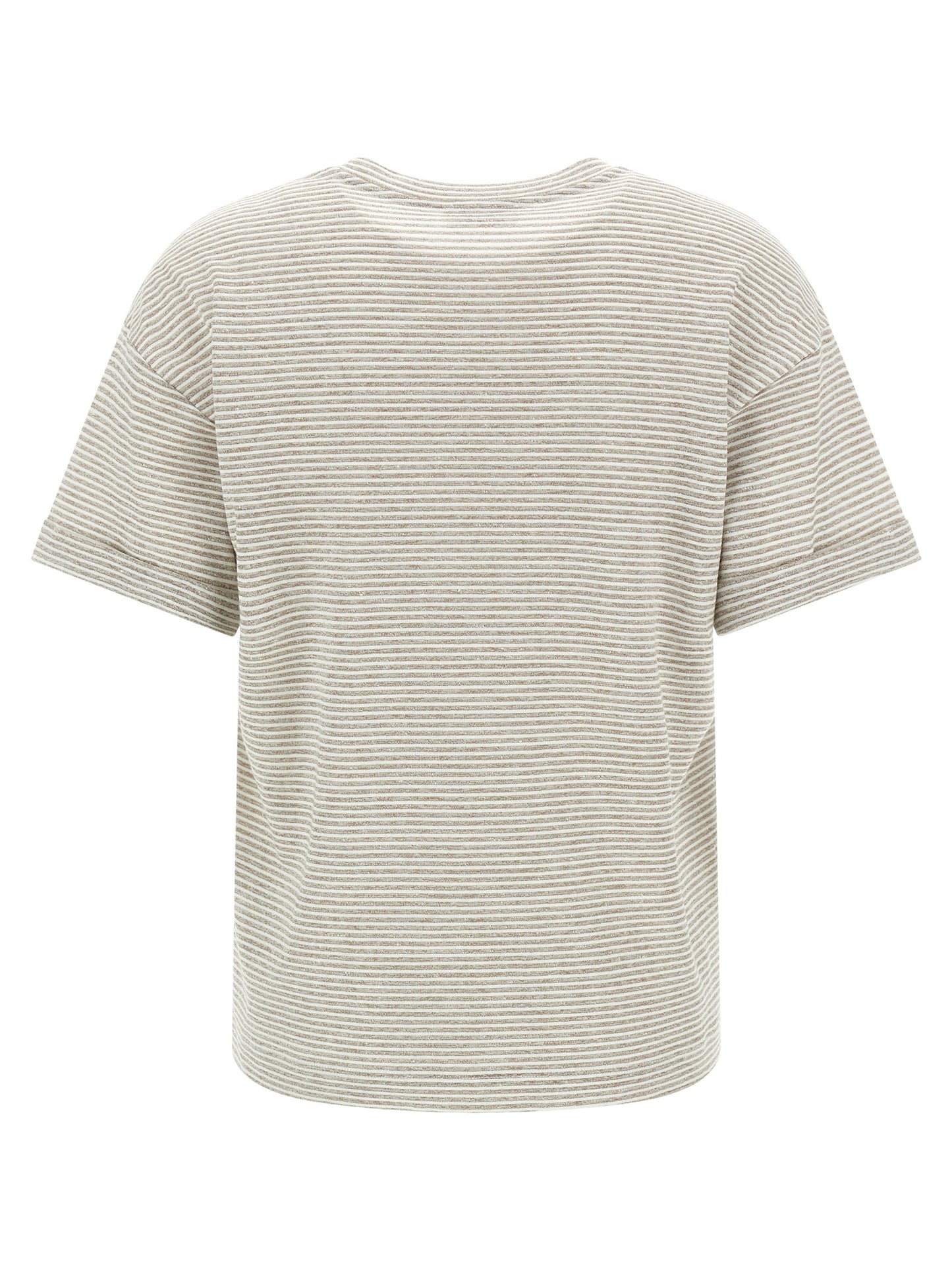 Beige Linen T-Shirt