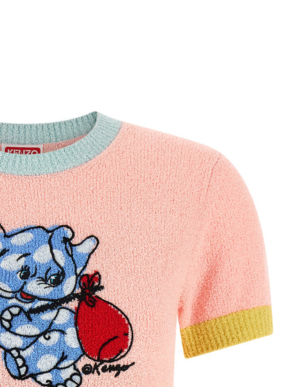Multicolor Cotton T-Shirt