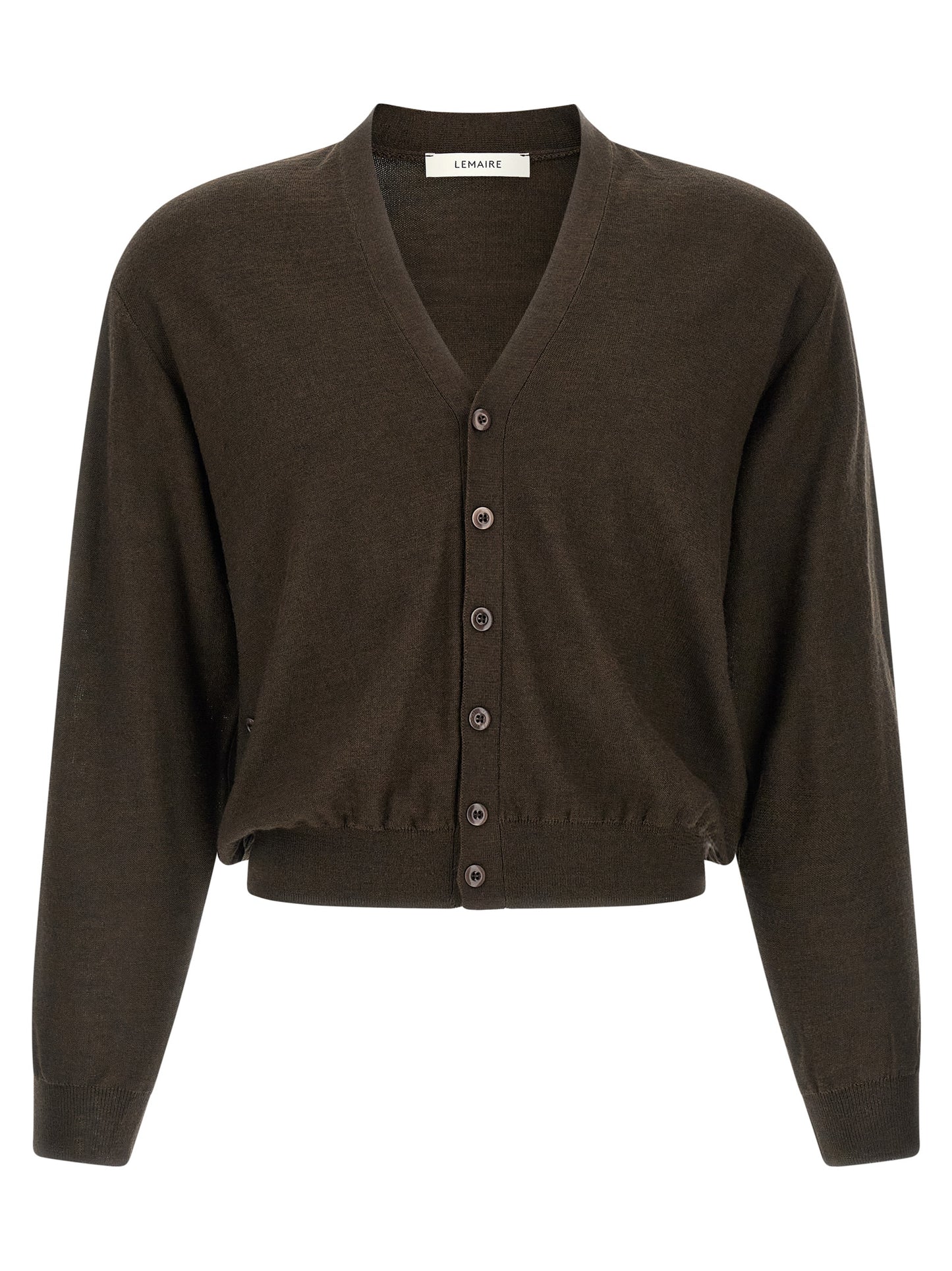 Brown Marabou Cardigan