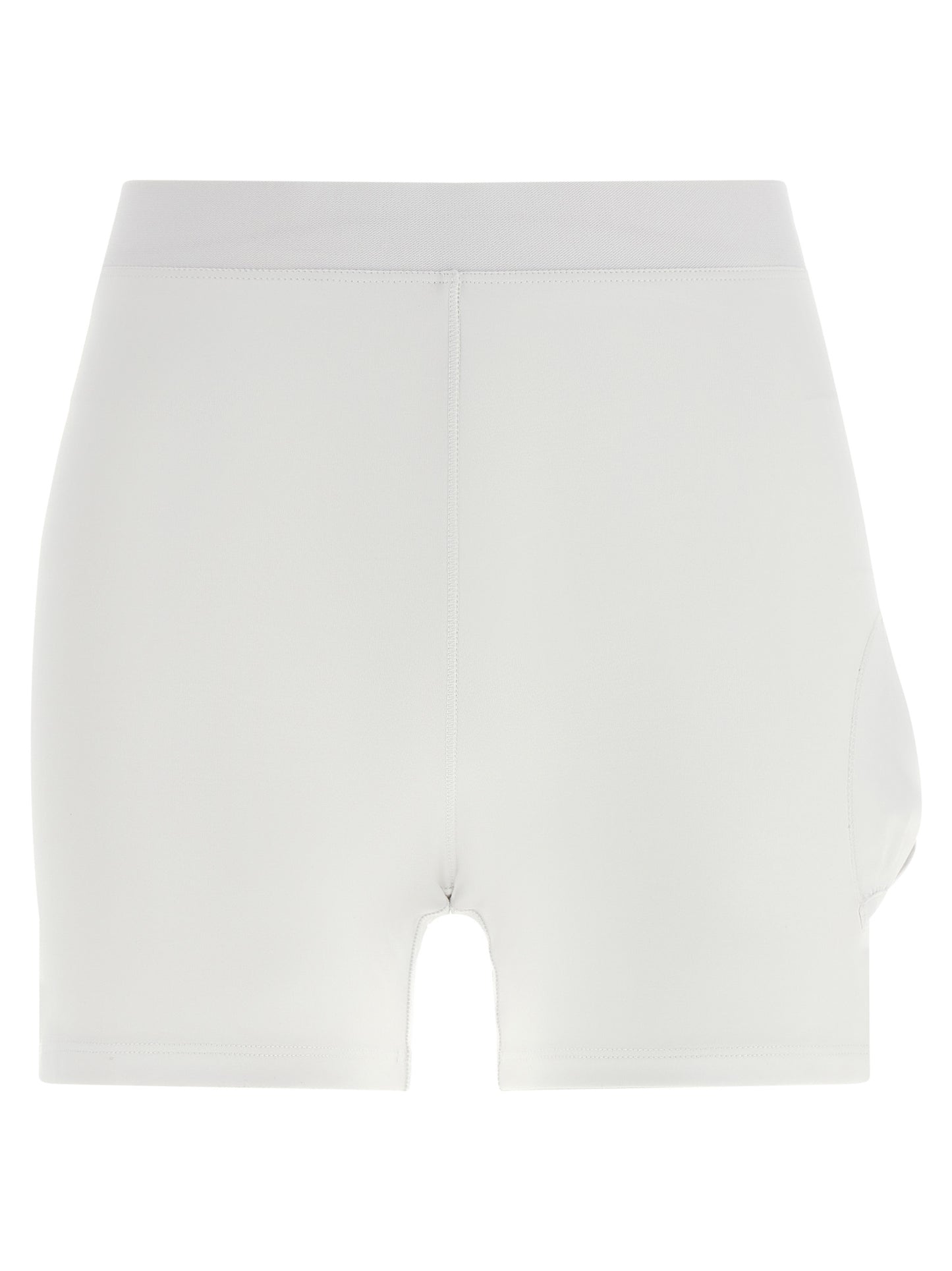 White Cotton Short Dress