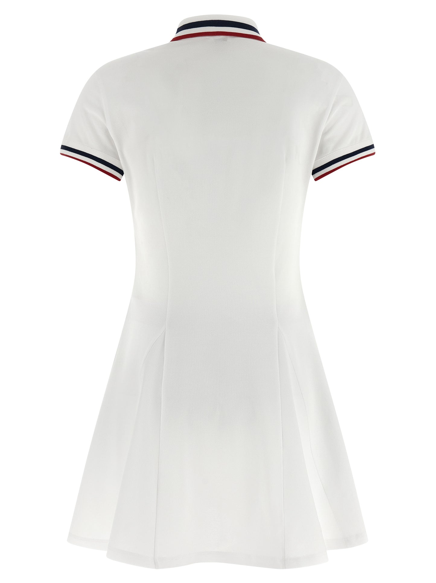 White Cotton Short Dress