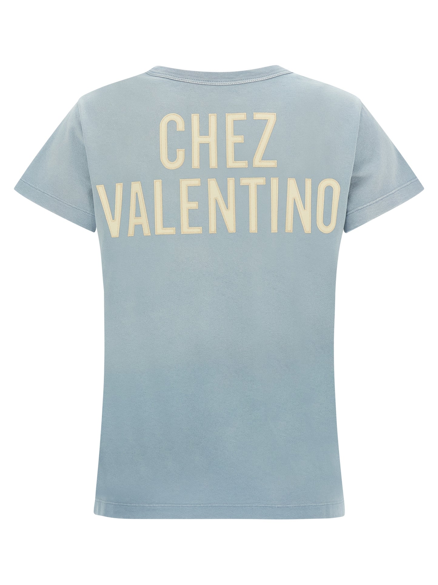 Blue Cotton T-Shirt
