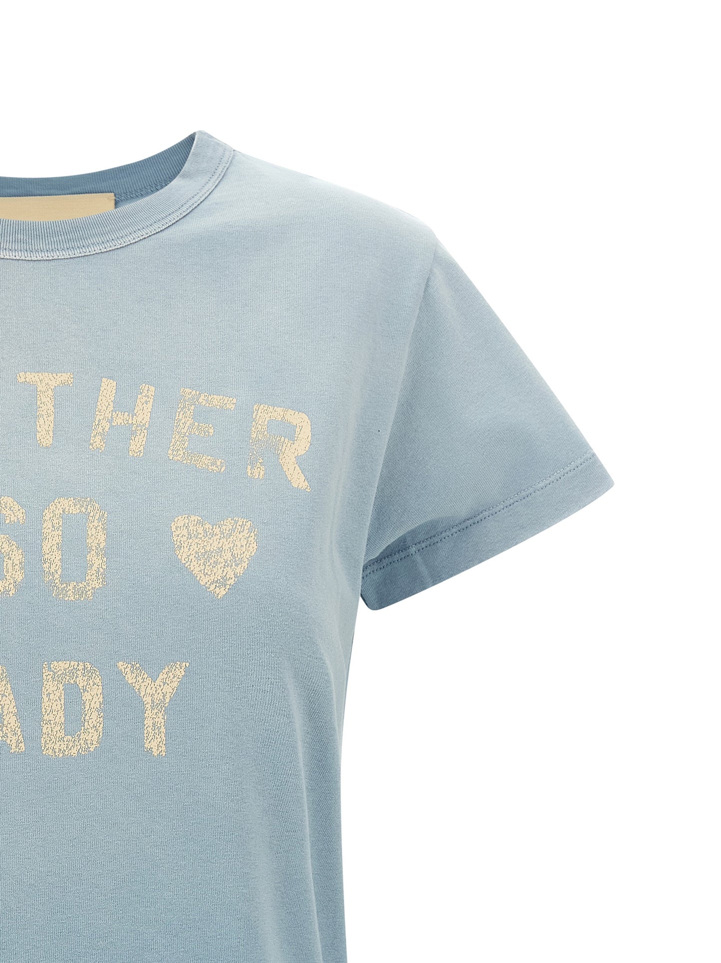 Blue Cotton T-Shirt