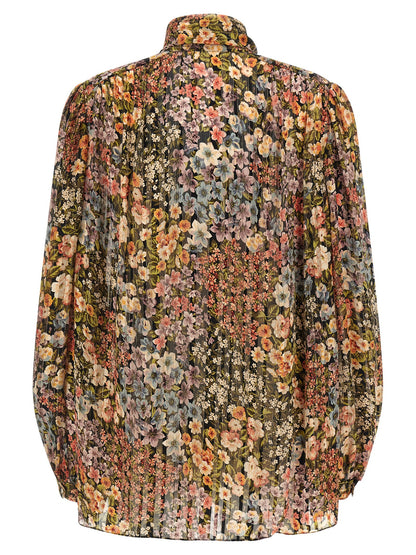 Multicolor Silk Blouse