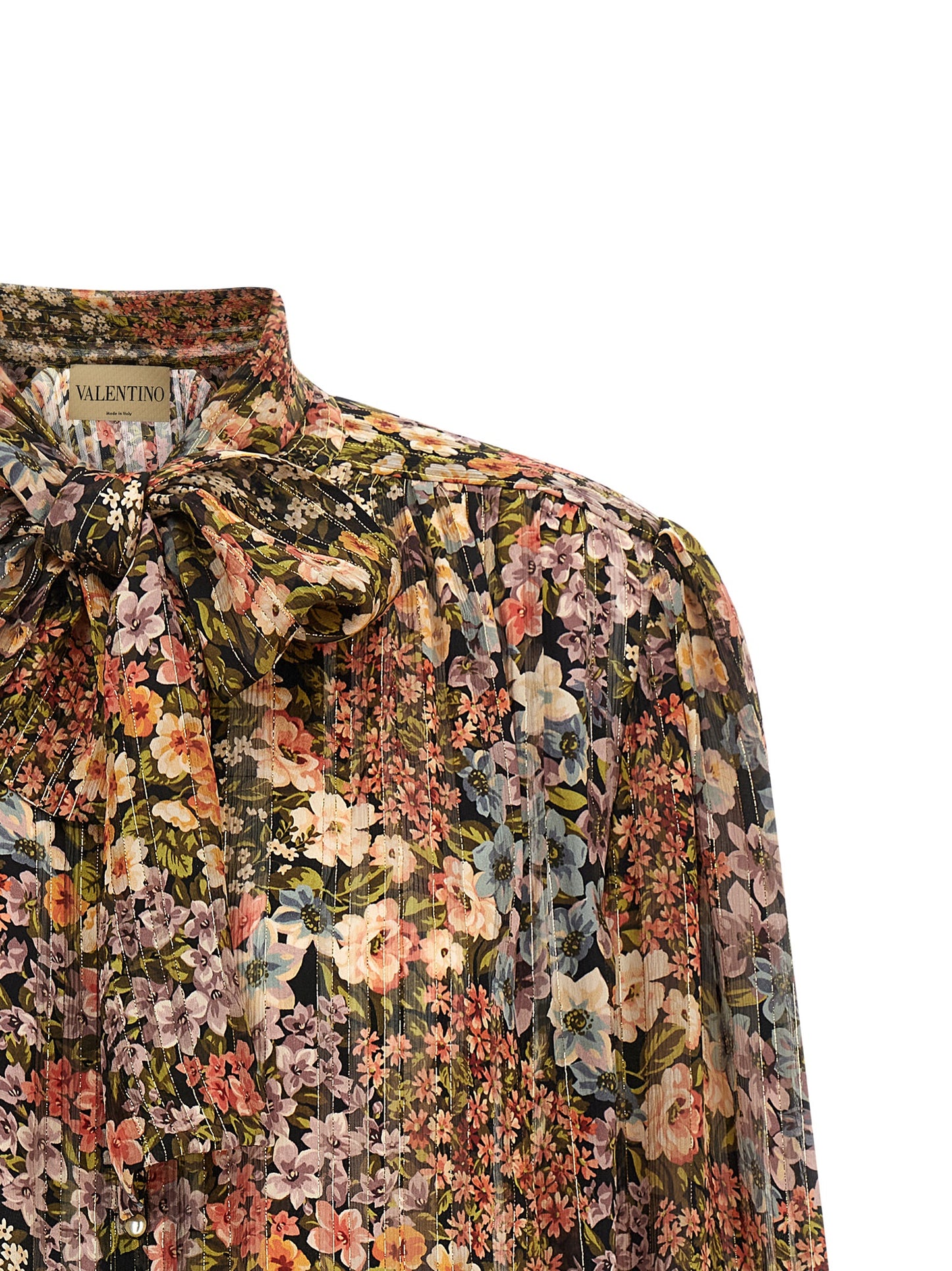 Multicolor Silk Blouse