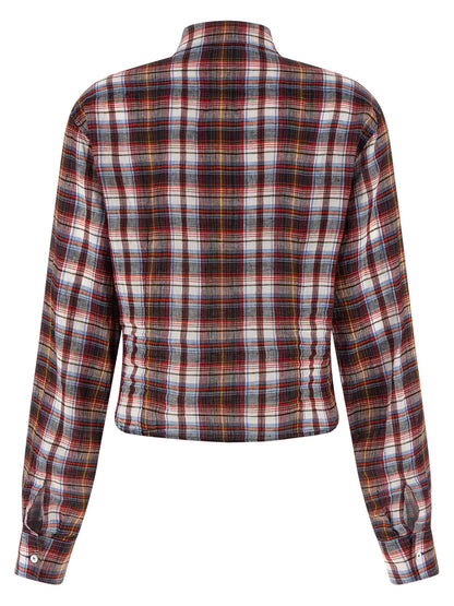 Multicolor Linen Blouse