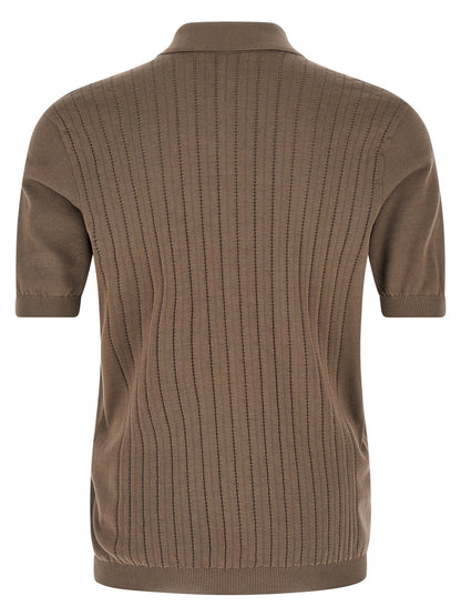 Brown Cotton Blouse